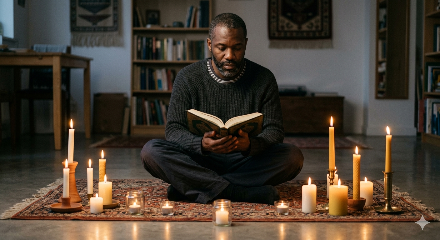 Spiritual Healing Illustration